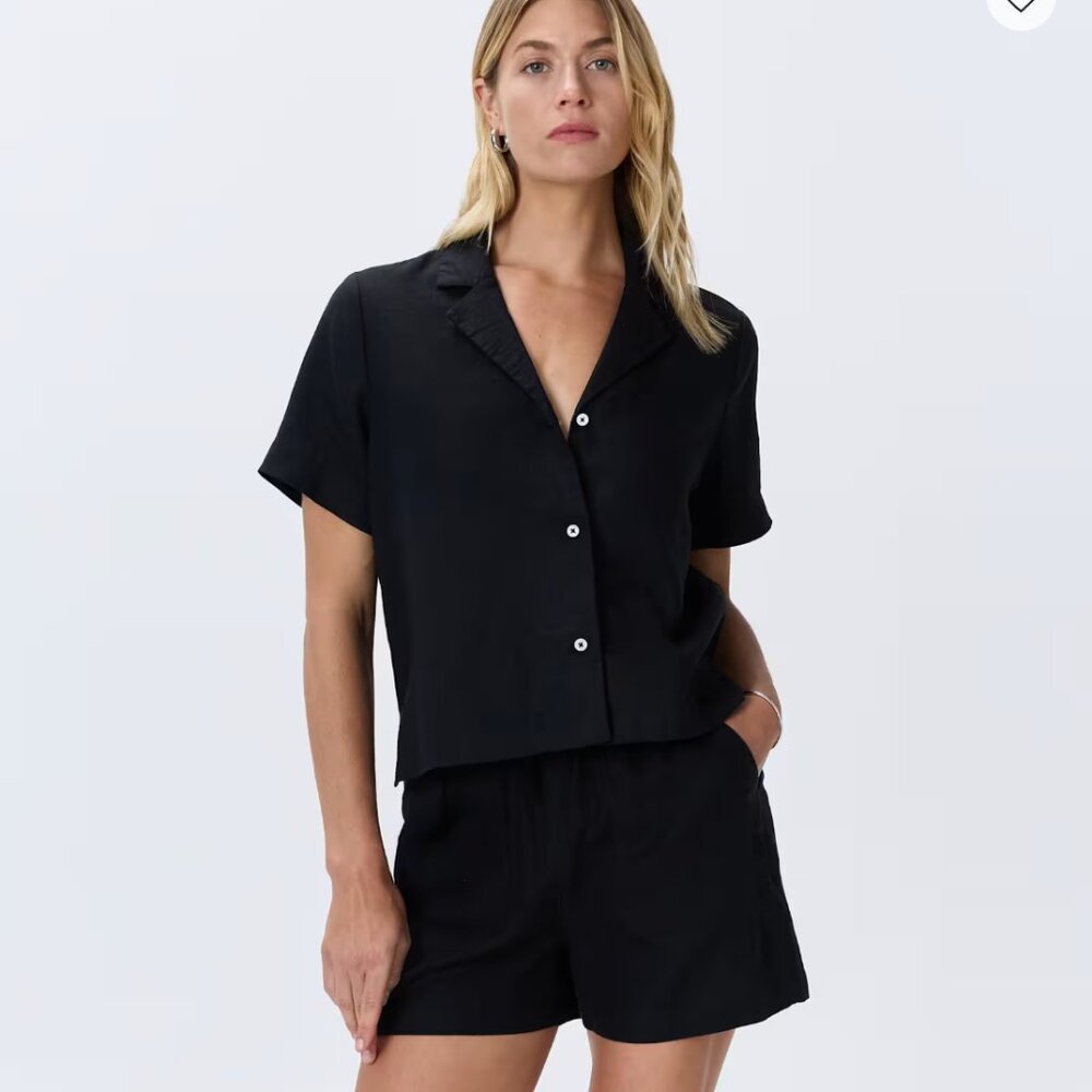 Quince 100% European Linen Short Sleeve Shirt